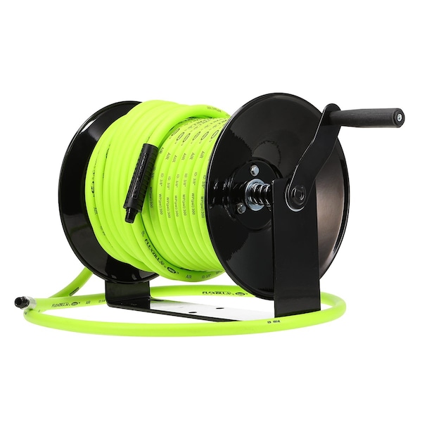 Manual Air Hose Reel, Fixed, Heavy-Duty,